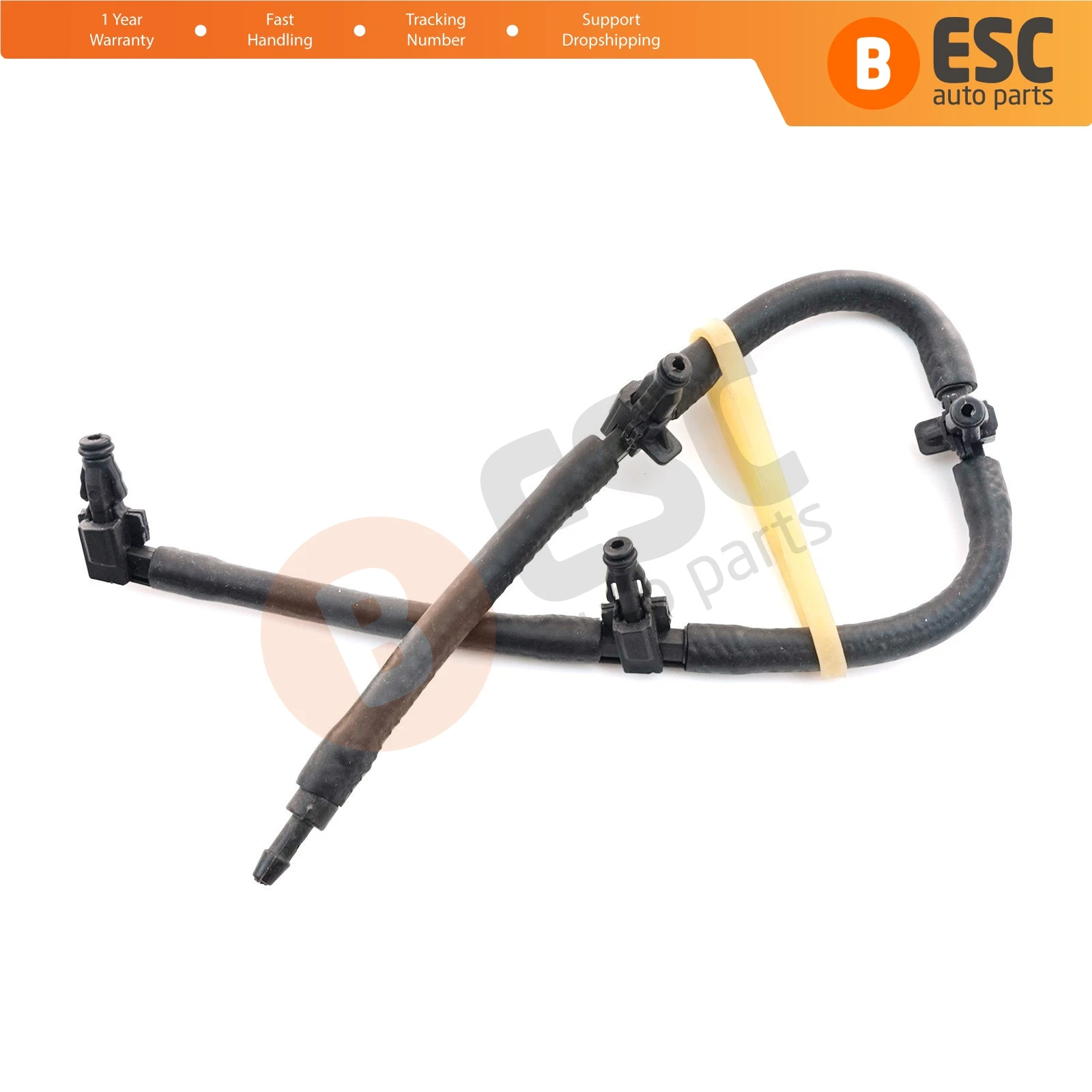 ESC EHC640 Injector Fuel Leak Off Line Pipe 6510702432 for Mercedes Sprinter Vito Viano W639