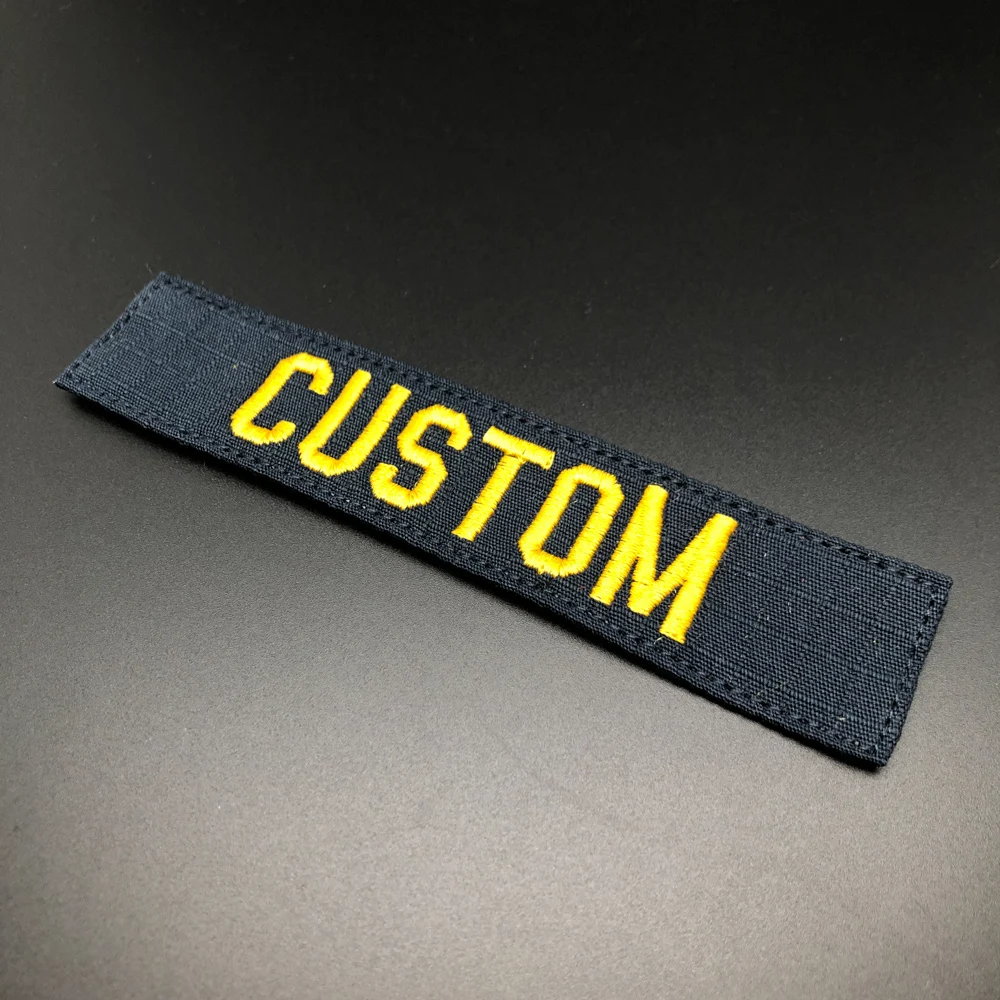 Stickerei Custom Name Patch Brustbänder Abzeichen Faltrahmen ACU MULTICAM Alpine Tropic RG GRÜN SCHWARZ BRAUN GRAU AOR2 BLAU TAN – Detail 11