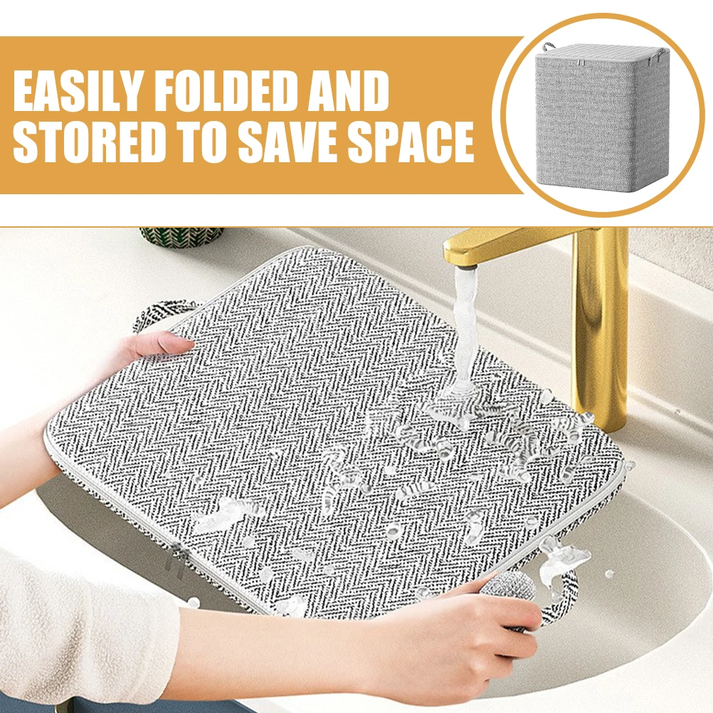 

Quilt Storage Bag Large Capacity Foldable Blanket Organizer Clothes Holder Closet Travel Storage Multipurpose Fabric Bag