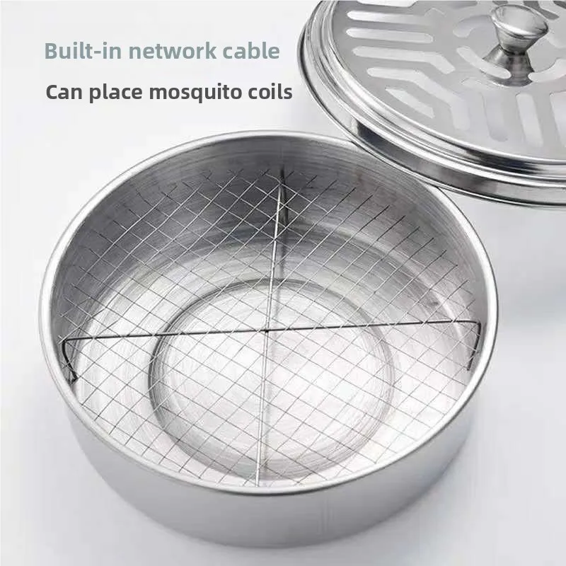 

Fly Blue Valley Mosquito Coil Burner Incense Holder with Se Lid Home Decor Aromatherapy Normal Size Mosquito Rep...