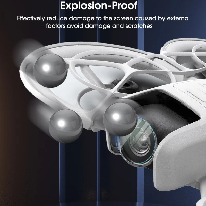 5/1Pcs For DJI Neo Drone Gimbal Clear Lens Protective Films Hardness Tempered Glass Anti-scratch Camera Protectors for DJI Neo