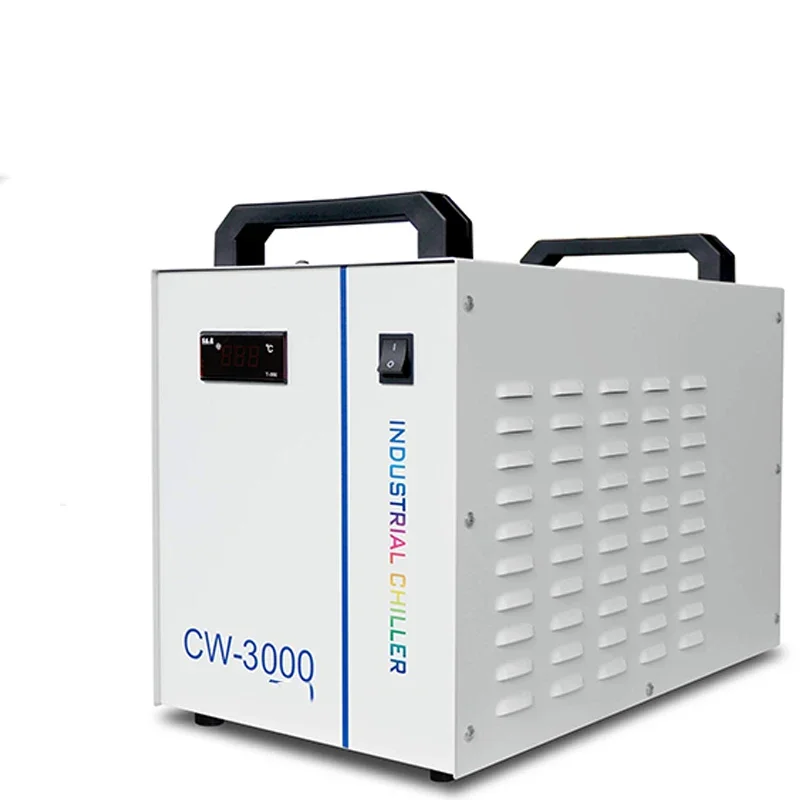 Лидер продаж, охладитель для лазерной резки пресс-форм CW-3000TG, термодесипатирующий охладитель, 220 В/50 Вт, охладитель, водяной насос, циркулирующий резервуар для воды