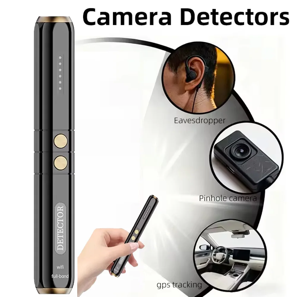 

T13 Hidden Camera Detector GPS Tracking Device Recording Listening Device Detector Hotel Car Hidden Bugging Camera Detector Wifi