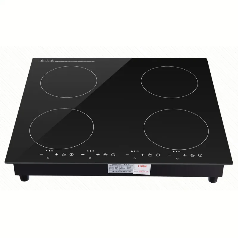 

Four-head Induction Cooker Commercial Four-eye Induction Cooker Household 4-stove Induction Cooker Embedded Foil Export-oriented