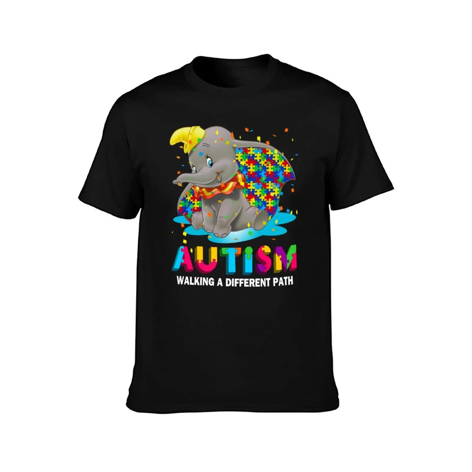 Autism - Walking A Different Path T-Shirt Sun Protective Outdoor Tee Top T-Shirt