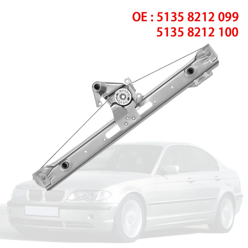 

Window Regulator for BMW 3 series E46 316 318 330 325 1998 - 2005 Rear Left Right - Ref 51358212099 51358212100 51 35 8 212 099