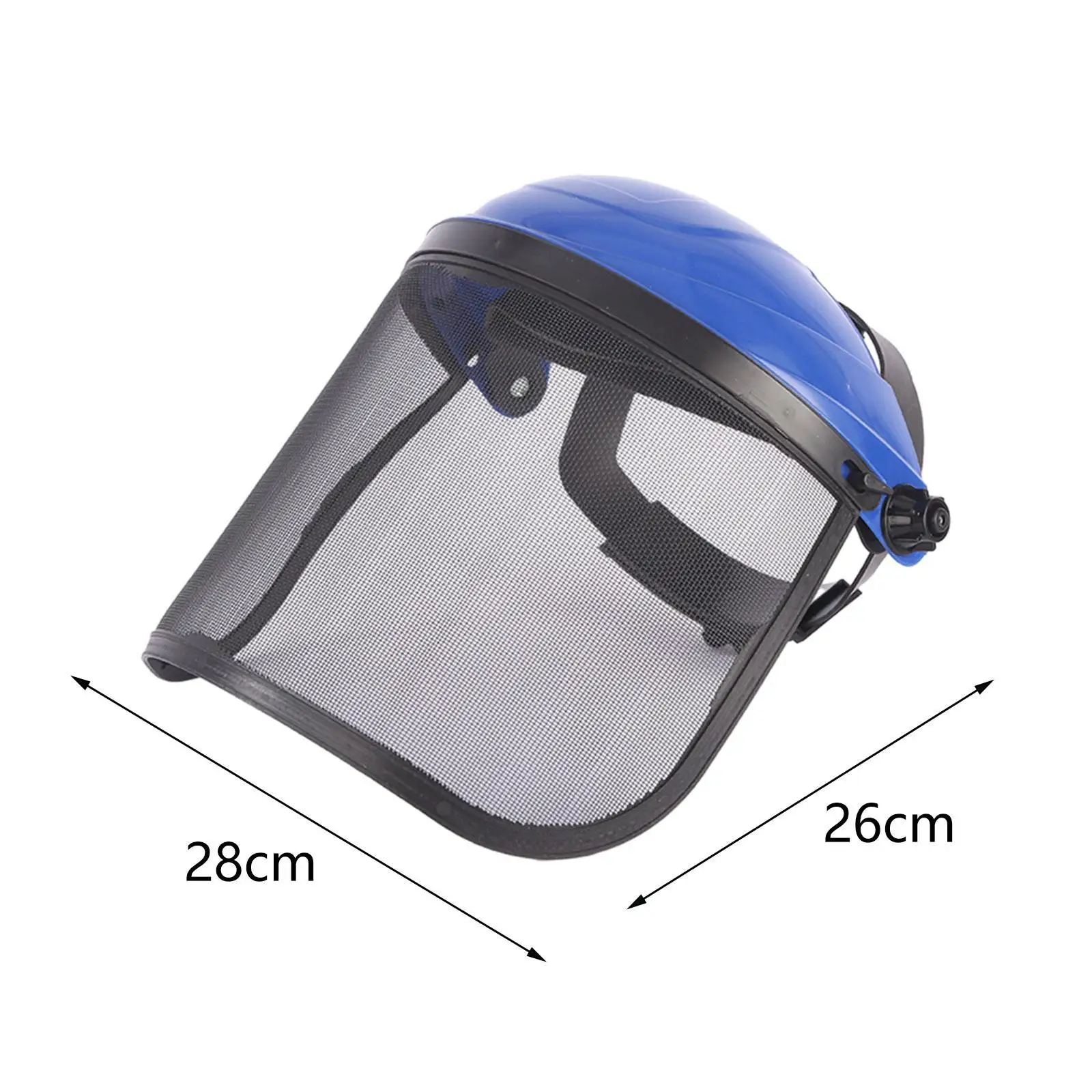 Weed Whacking Face Shield Protective Sturdy Face Shield with Mesh Visor,Chainsaw Face Shield Face Visor for Industrial