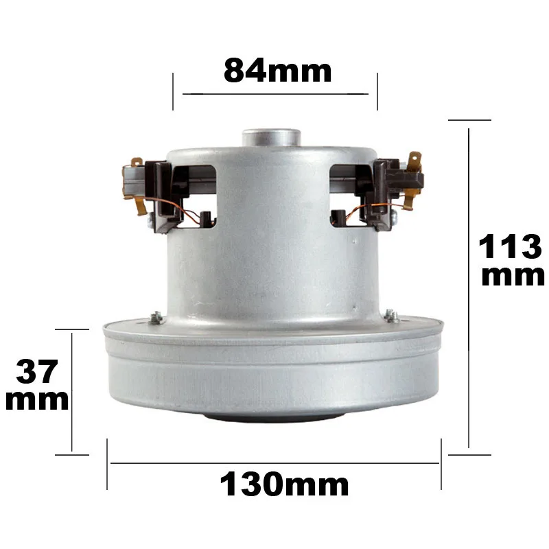 D-928 Motor de aspiradora Motor de D-929 1800W placa grande diámetro 130mm Accesorios de Motor