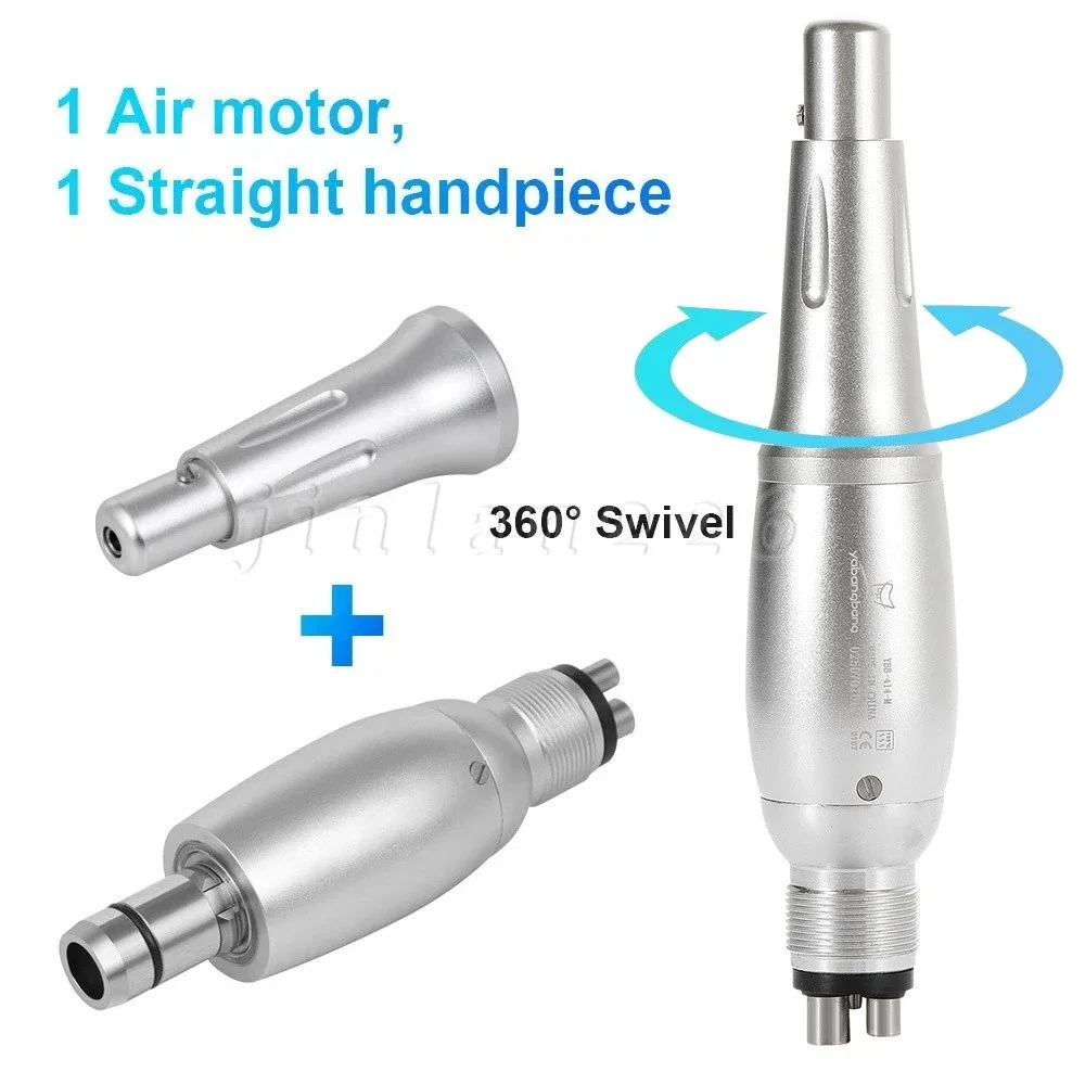 

Dental Hygiene Prophy Handpiece Air Motor 4Holes 4:1 Nose Cone 360°Swivel