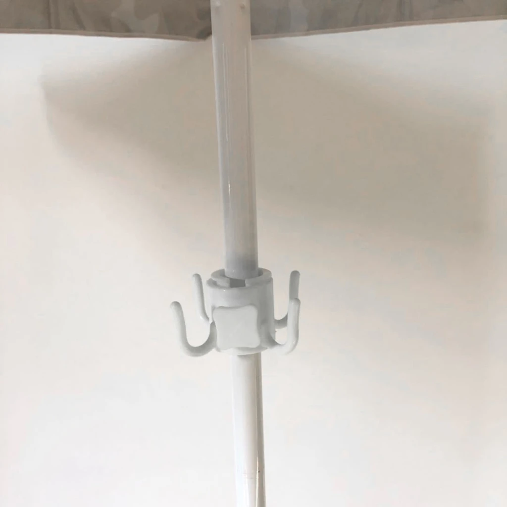 Gancio per ombrellone da spiaggia regolabile da 1 pezzo, gancio per ombrellone da spiaggia, supporto per borse, gancio per appendere