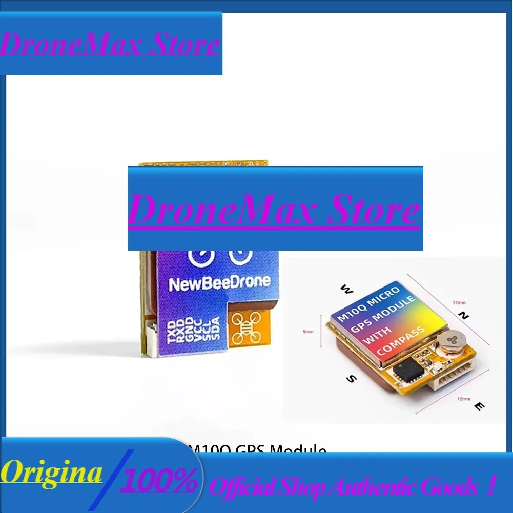 DroMaNewBeeDrone M10Q Micro GPS Module 17mmx12mmx5mm With Compass