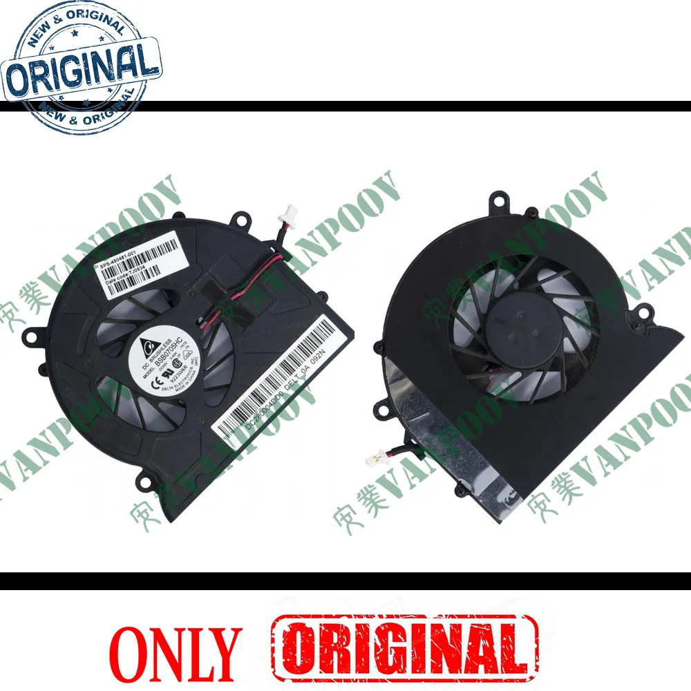 New Notebook Laptop Cooling Fan (Cooler) W/O heatsink for HP Pavilion dv7 dv7-1000 - SPS-480481-001 DC280004DA0 AB7805HX-EB1