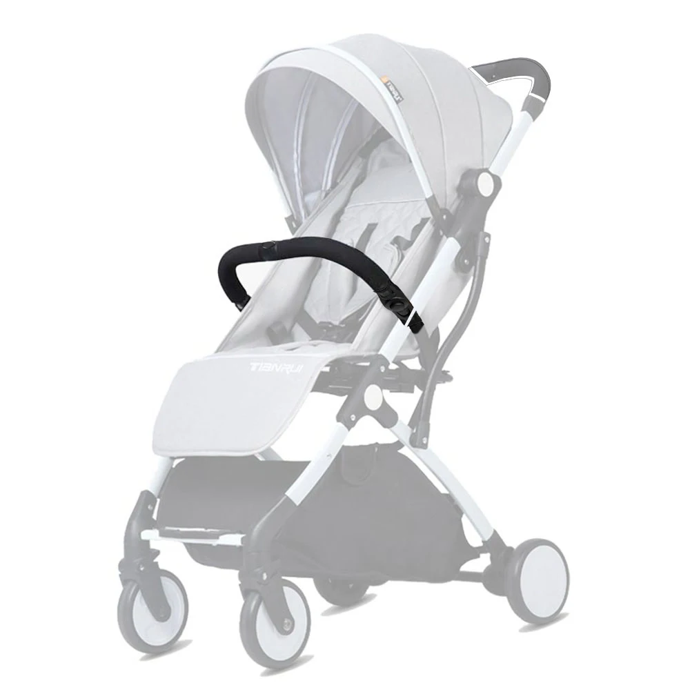 custom-stroller-armrest-for-tianrui-r18-buggy-bumper-bar-middle-openable-with-leather-cover-baby-pushchair-accessories