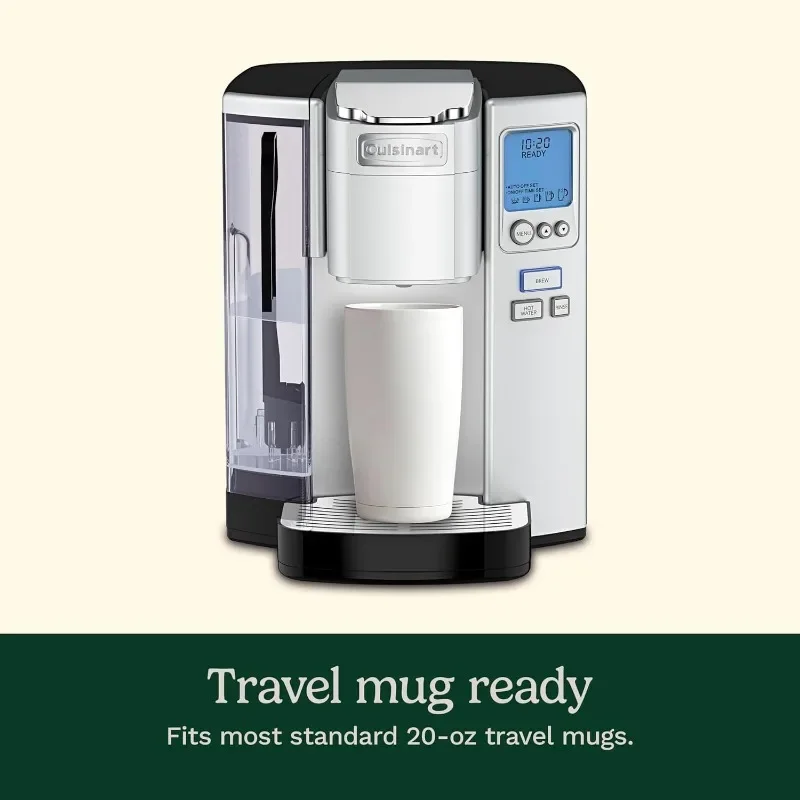 Cuisinart Coffee Maker, Single Serve 72-Ounce Reservoir Coffee Machine, Programmable Brewing & Hot Water Dispenser