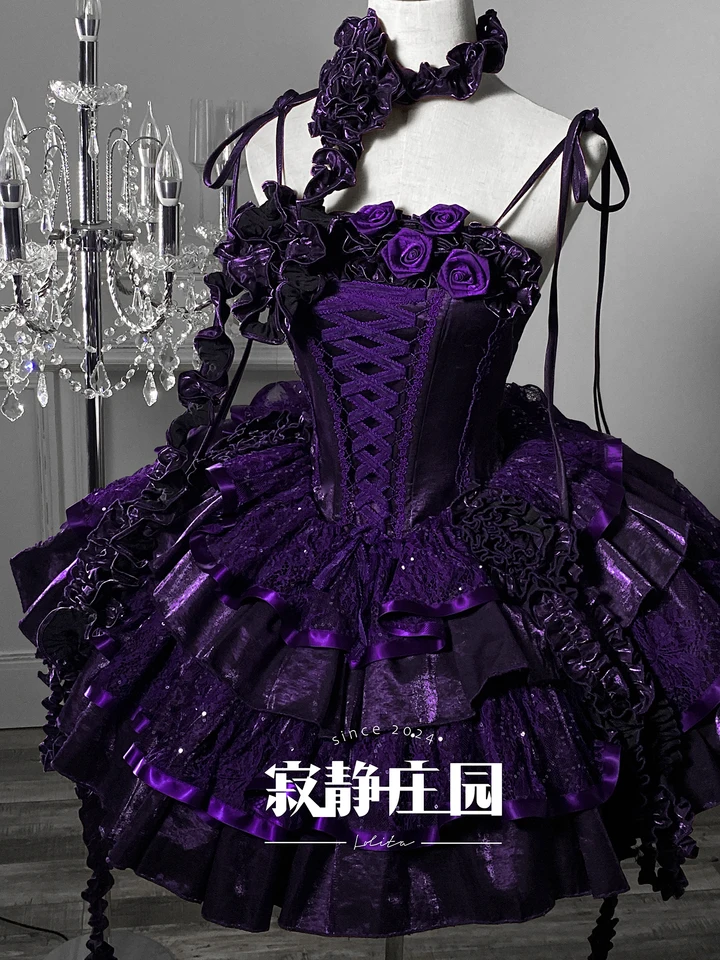 black and purple lolita dress Best Purple-Lolita-Dress - Buy Purple-Lolita-Dress at Cheap Price from China