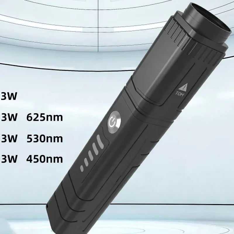 متوفر في المخزون، مصباح يدوي محمول بأربعة نطاقات، مصادر ضوء الطب الشرعي، إضاءة جمع الأدلة الطبية #3