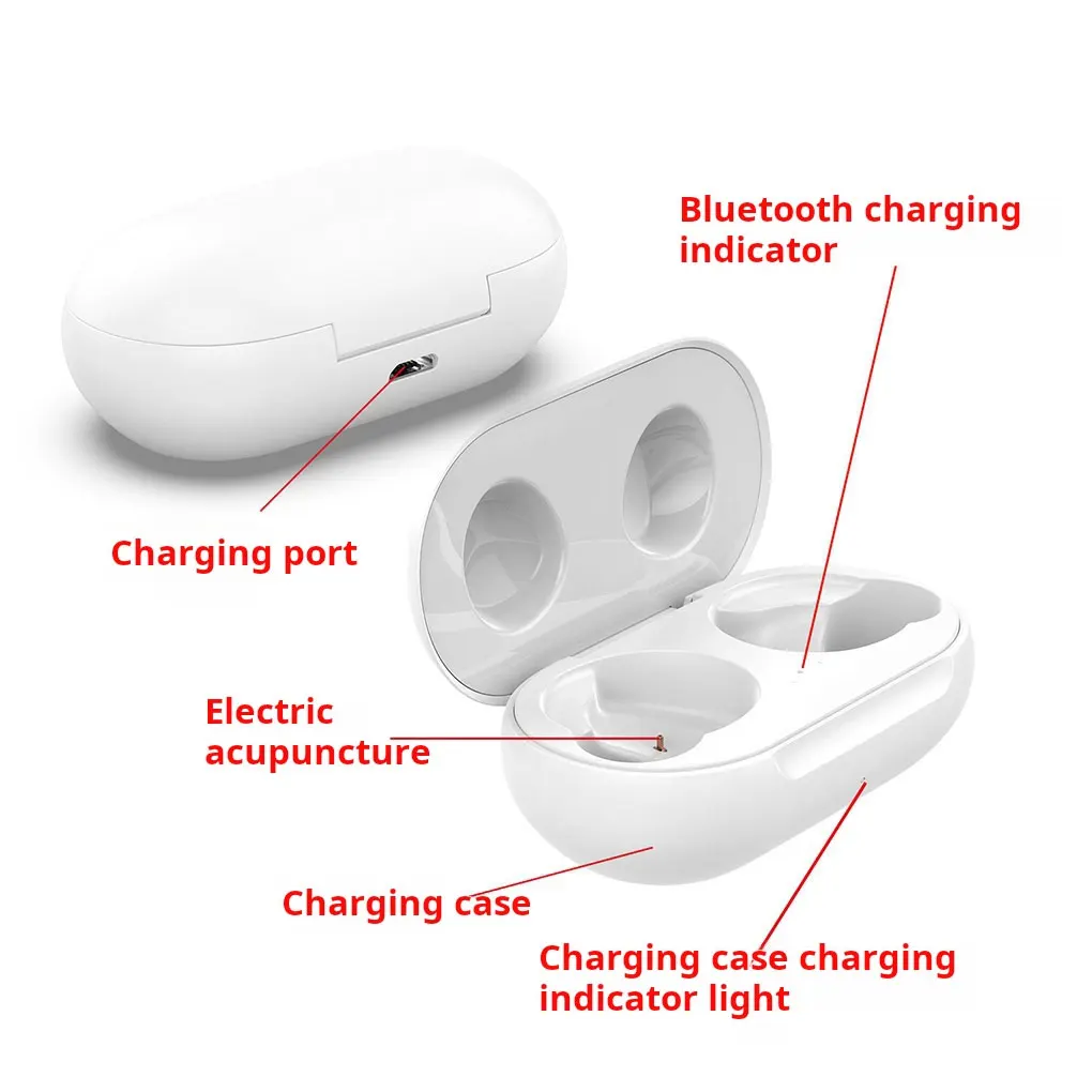 Portable Headphone Charging Box With Overload Protection For Suitable For ABS