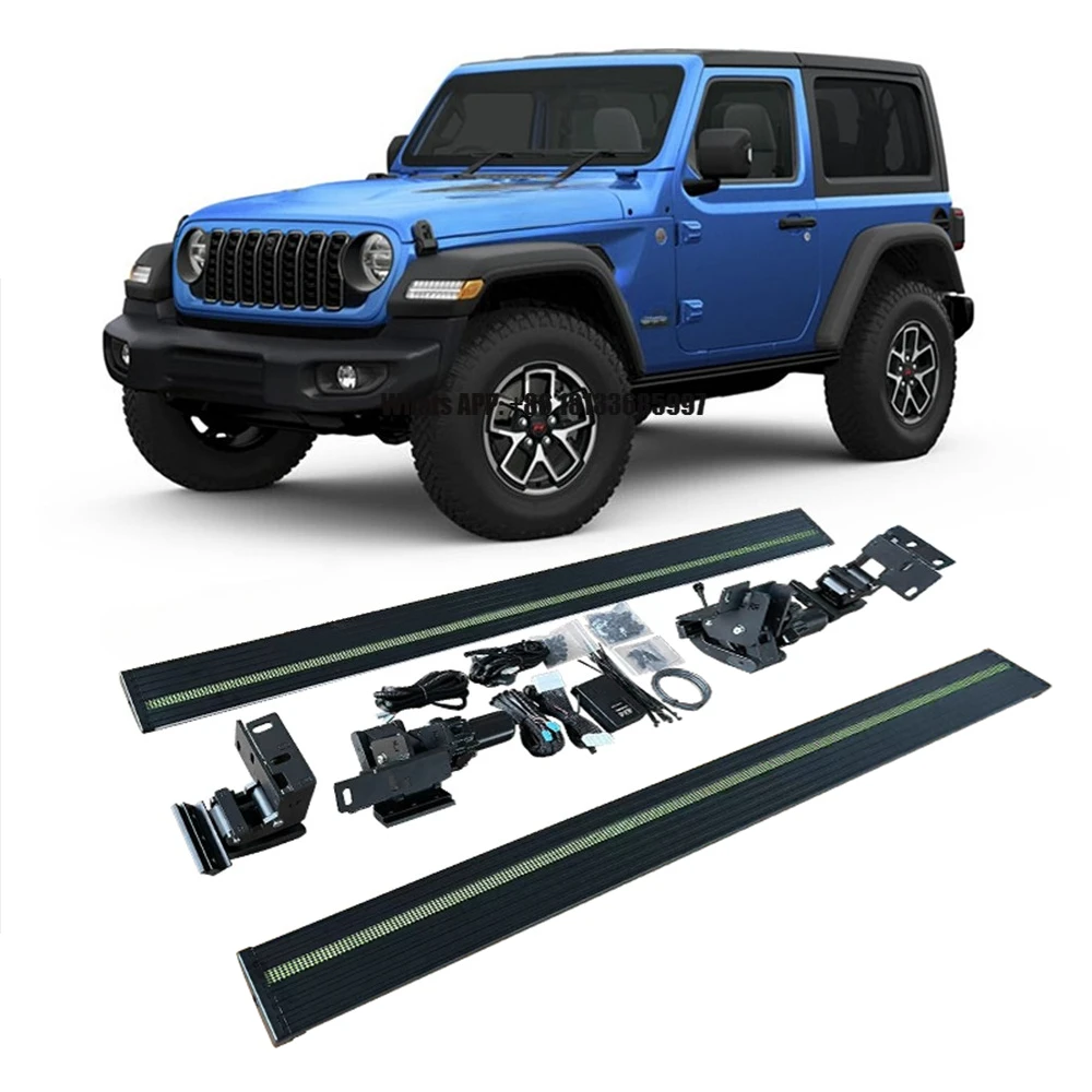 

JK Rubicon 2 4-Door Electric Power Running Boards for Jeep Wrangler JL Side Steps