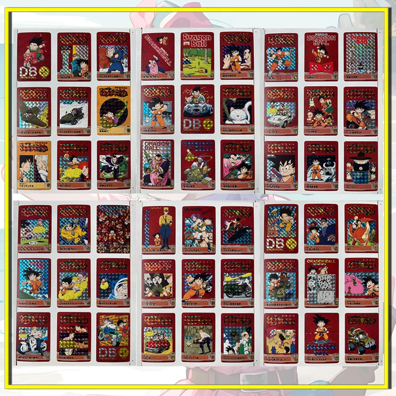 Dragon Ball Fengyun Flashcards caseiros DIY, filho Goku, Vegeta IV, Bulma, presentes de aniversário para menino, brinquedo para meninos