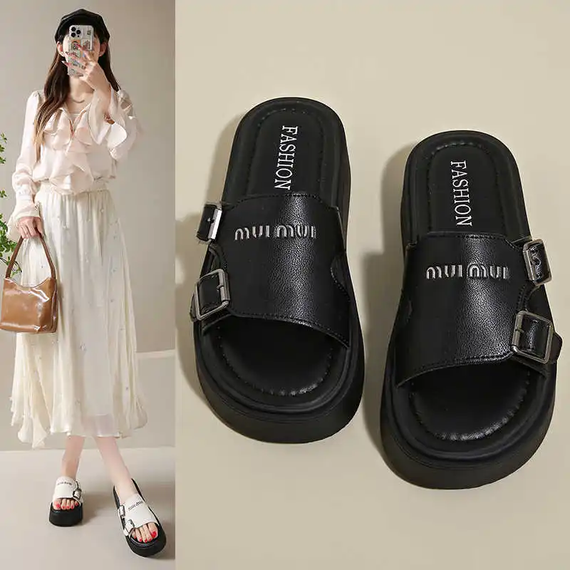 

Осенне-весенние дышащие элитные брендовые женские сандалии, женские тапочки, размеры 43, женские кроссовки, спортивные кроссовки на плоской подошве Pas Cher