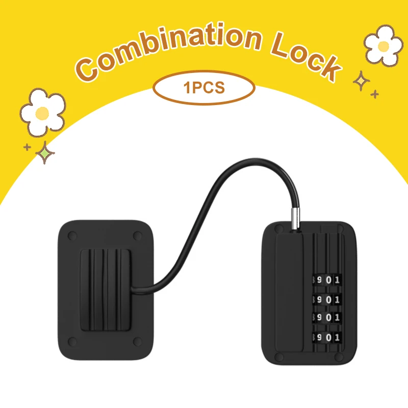 New Digital Password Limit Positioning Combination Lock Baby Safety Children Protection Sliding Closet Window Safety Fridge Lock