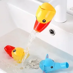 1pc Cartoon Duck Elephant Hand Washing Faucet Extender, Splash Proof Hand Washer, for Kitchen Sink, Suitable for Most Faucets