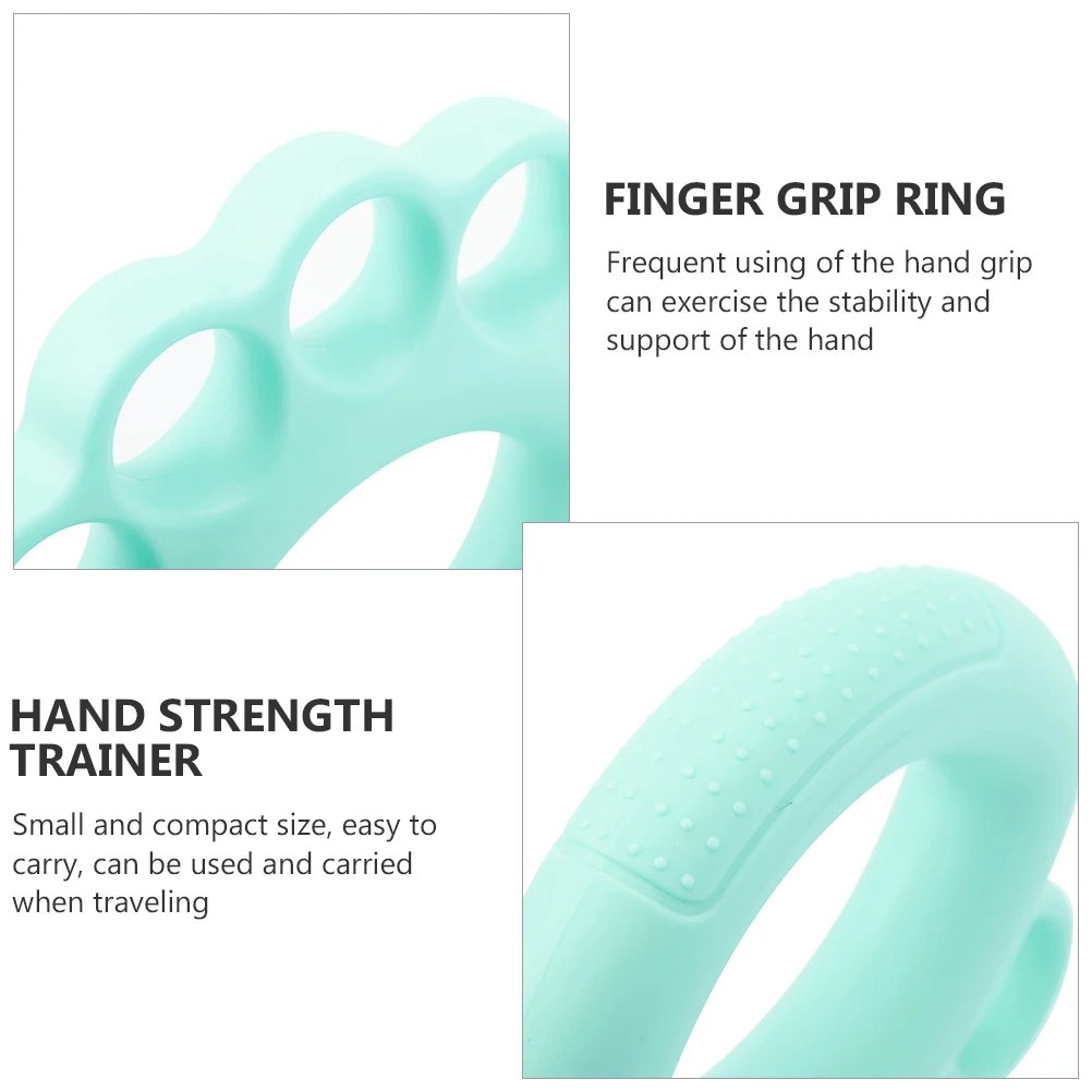 

Finger Strength Training Device Silicone Ball Hand Grip Exerciser Muscle Builder Ring Hand Strength Exercise Device