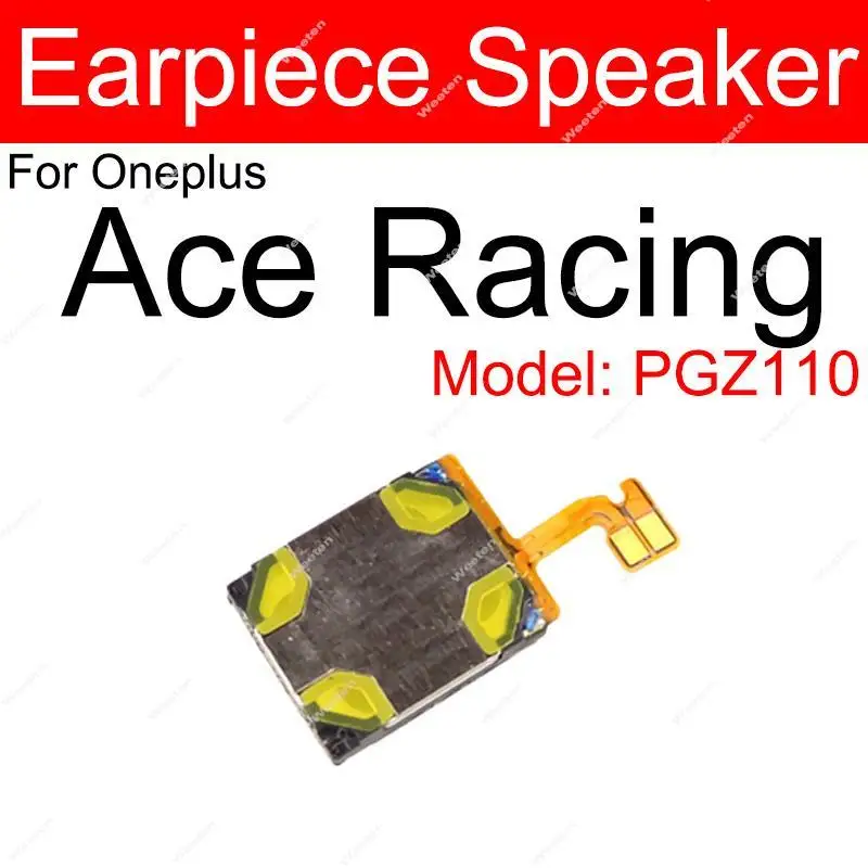 Oortelefoon Luidspreker Voor Oneplus 1 + Ace Pro Ace 2 2V Ace Race Top Oortelefoon Luidspreker Geluid Flex Kabel Vervanging