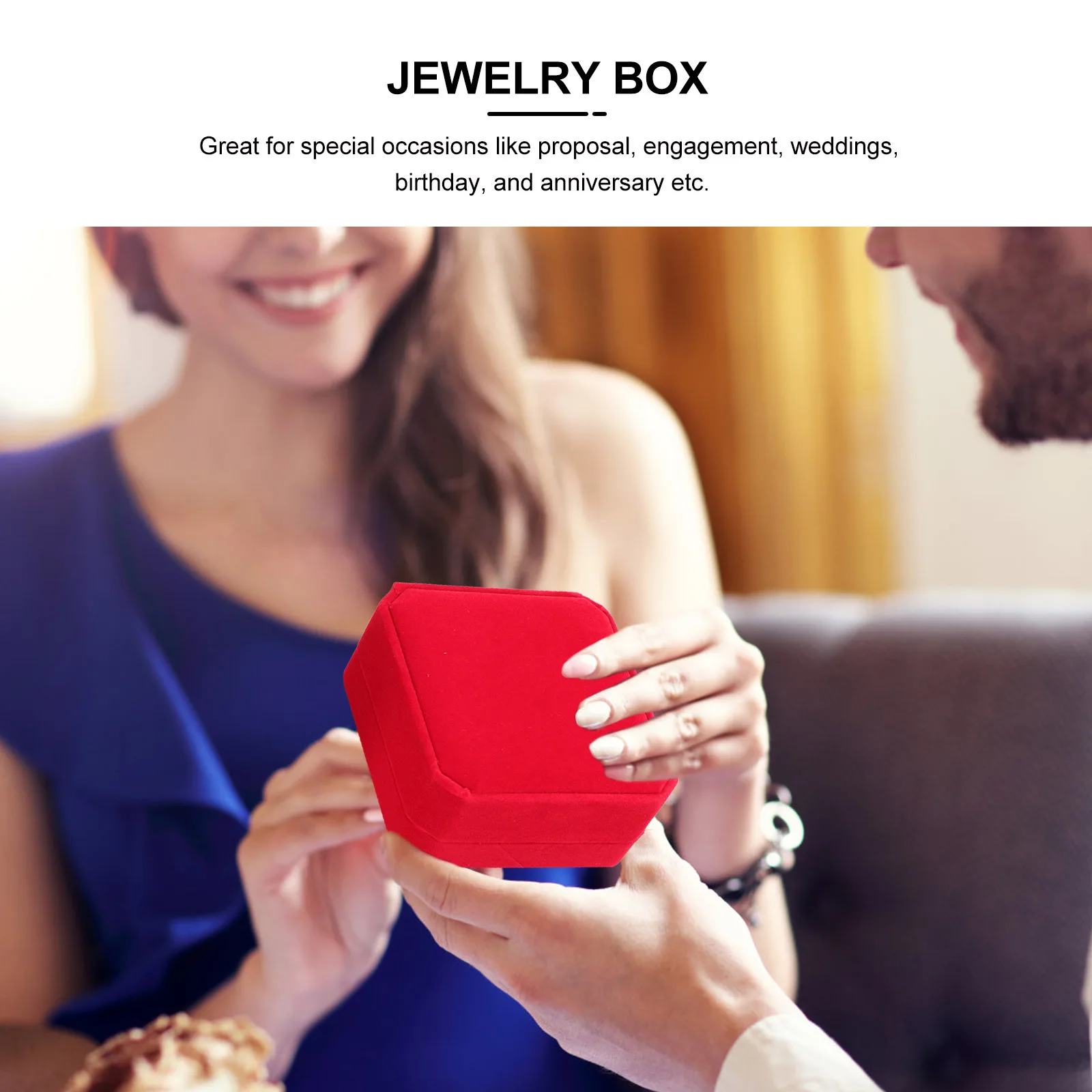 

2pcs Jewelry Storage Box Luxury Necklace Bracelet Holder Display Case For Wedding Engagement Party Gift Lint Container Boxes