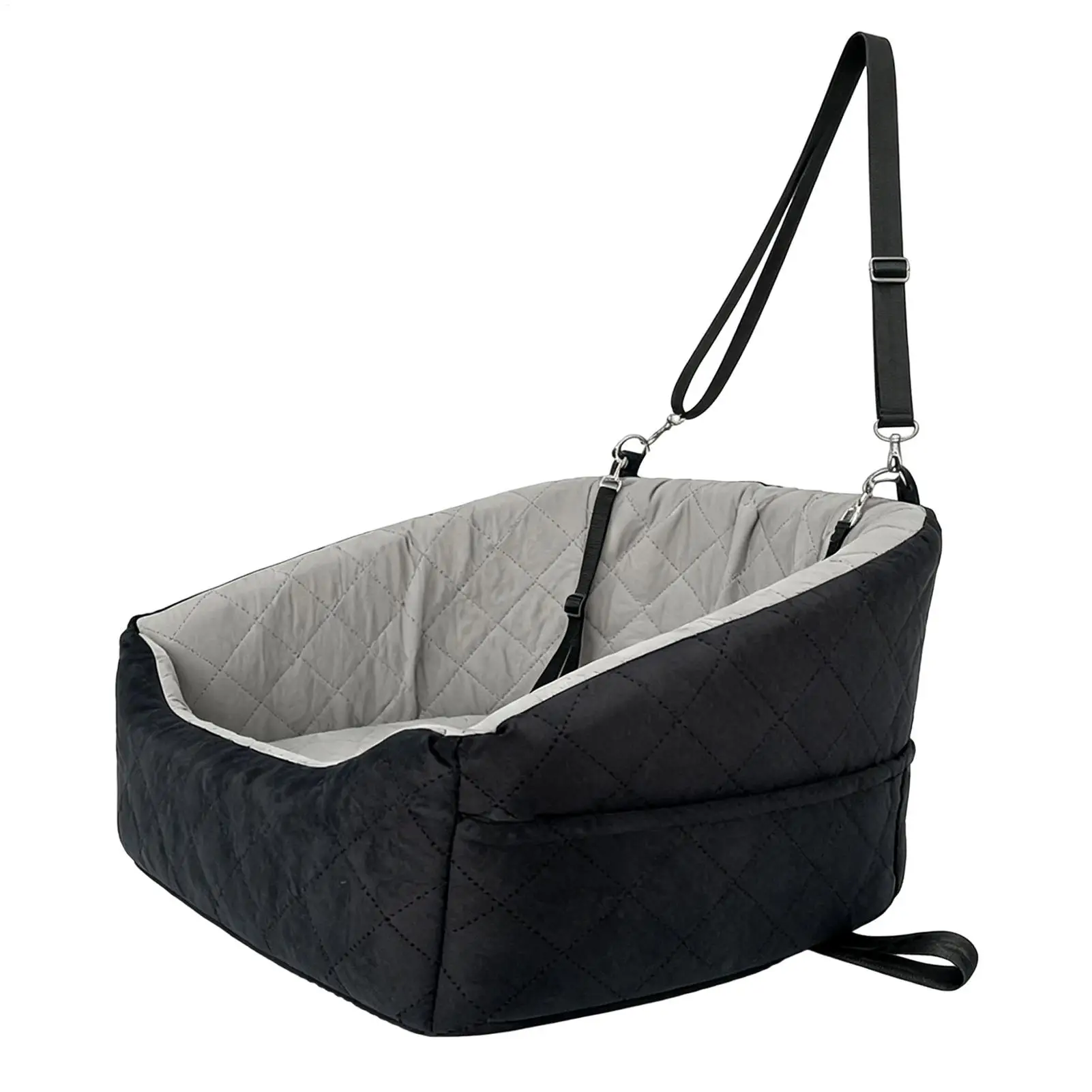 

Pet Car Seat Waterproof With Safety Belt Pet Bed Doggy Car Seat Travel Bed For Small Medium Kitten Cat Animal SUV RV Pickup
