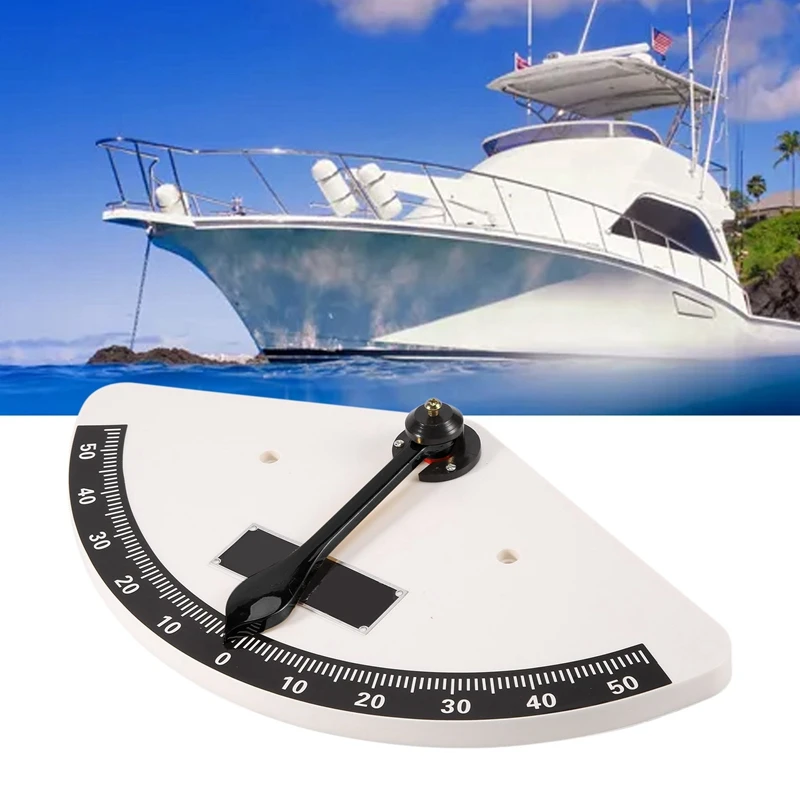Inclinometer Marine Clinometer Level Inclinometer Angle Finder Instrument for Ships Boats Yachts RVs Nautical Clinometer