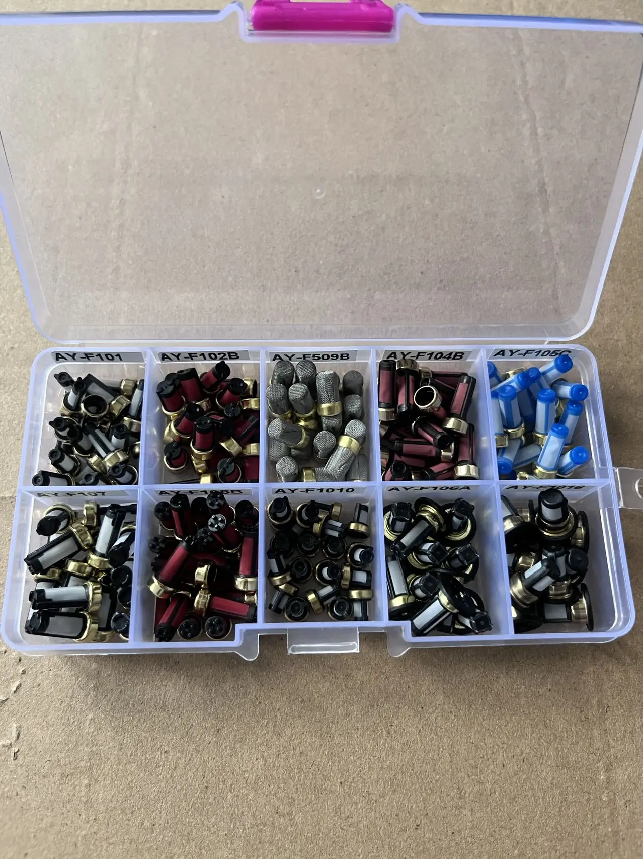 Free Shipping Basket Micro Filter Kit Fuel Injector Repair Accessories wholesale high quality with different type for auto part