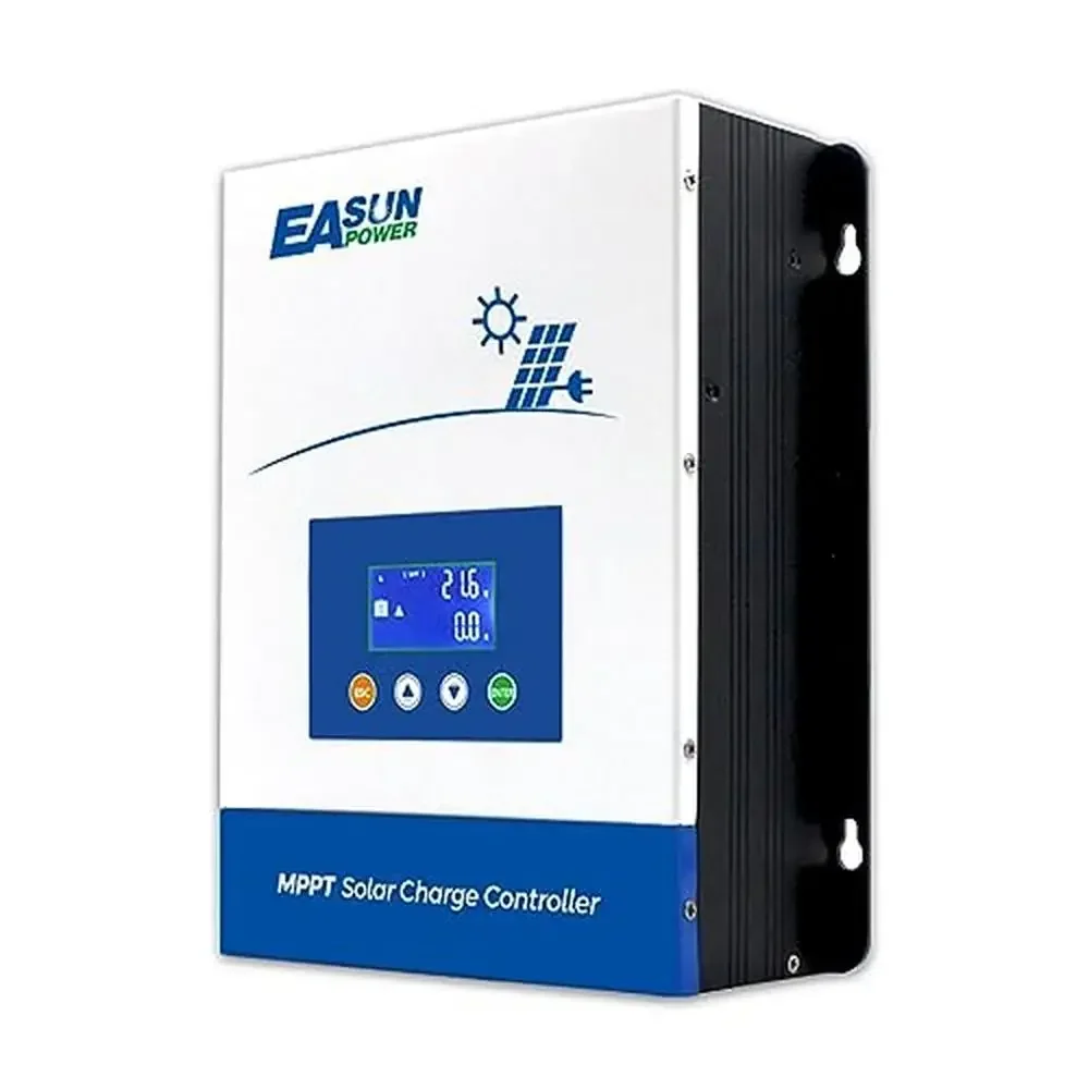 100A MPPT Solar Charge Controller 12V/24V/36V/48V LCD Display Intelligent Regulator Max 150V Input Fast Efficient Safe Charging