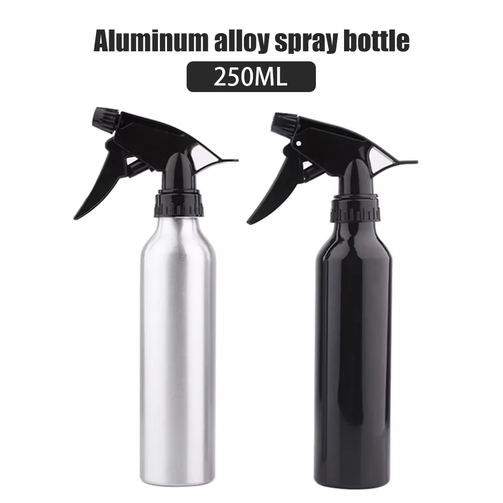 1pcs Aluminum pressure spray bottle 250ML Empty spray bottle fine mist pump Refillable spray tool tattoo supplies accessories