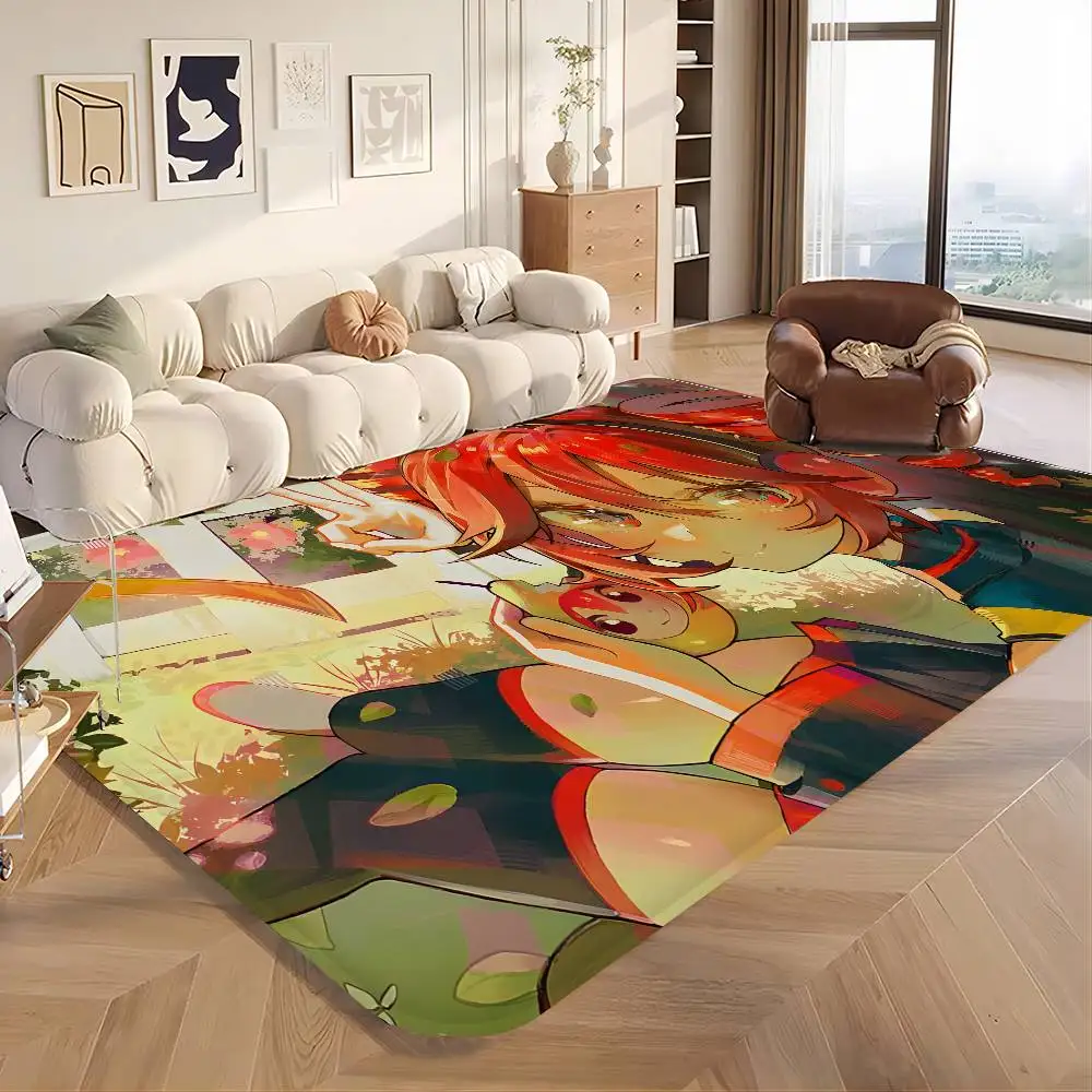 Singer KasaneS Teto Long Rugs Cheaper Anti-slip Modern Living Room Balcony Printed Bedside Area Rugs