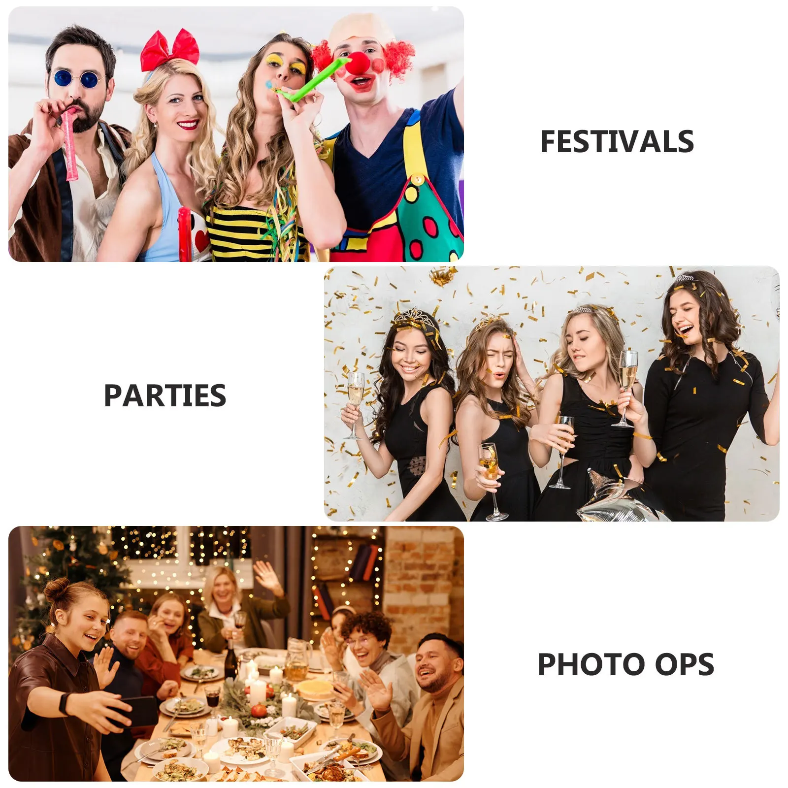 

2Pcs Xmas Tree Balls Headband Kids Party Hair Accessory Christmas Performance Headdress Lovely Party Girls Headdress