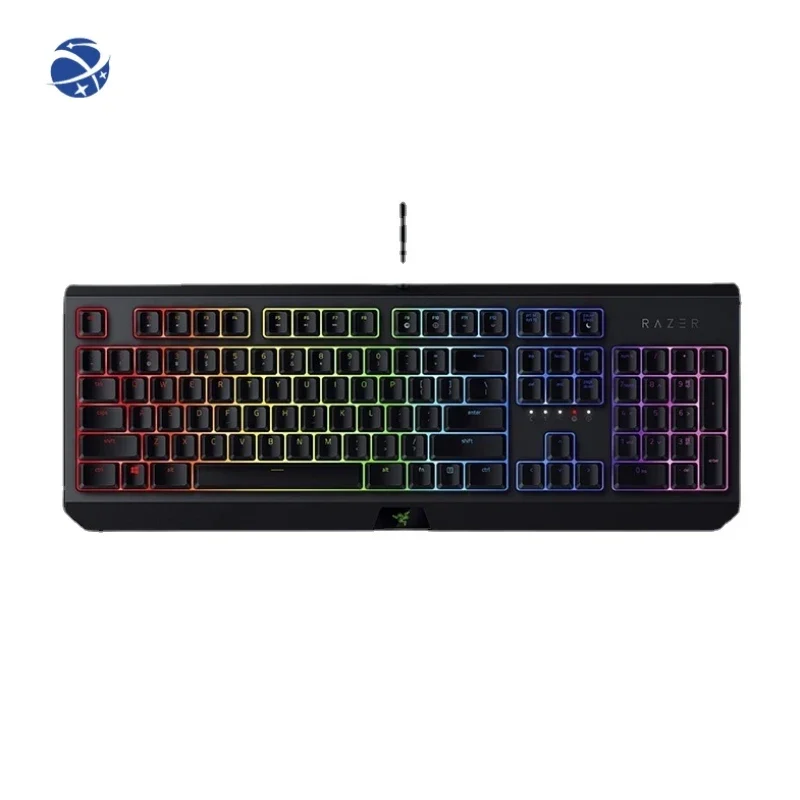 Hot selling  Illusory color Full-size 104 keys gaming keyboard Mechanical Keyboard  Wire