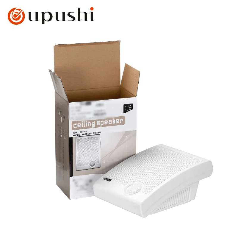 Oupushi background music wall mounted sound system wall mounted speaker with amplifier public broadcasting speaker