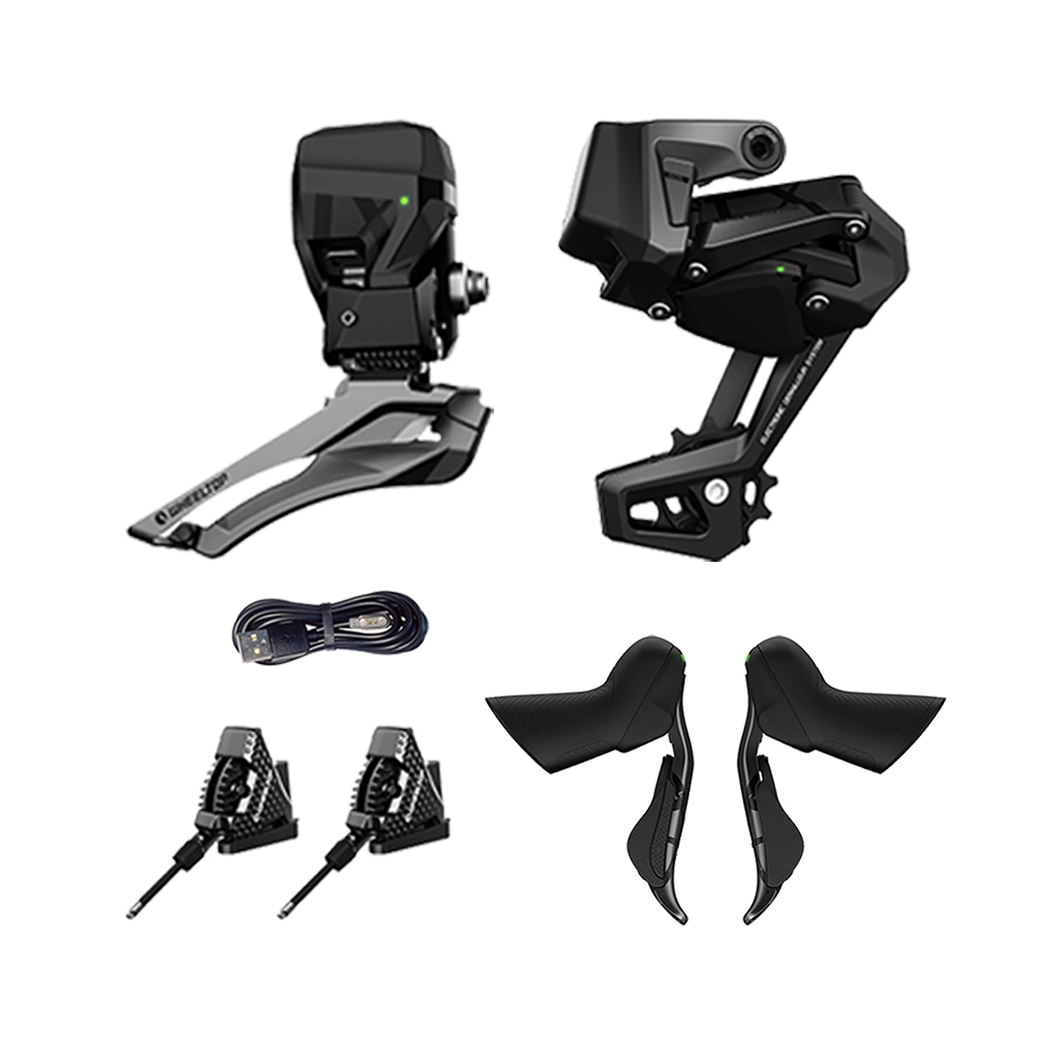 

STLF WheelTop EDS TX 7100 Wireless Bike Shifting Bicycle Electronic Derailleur System for Road Bike
