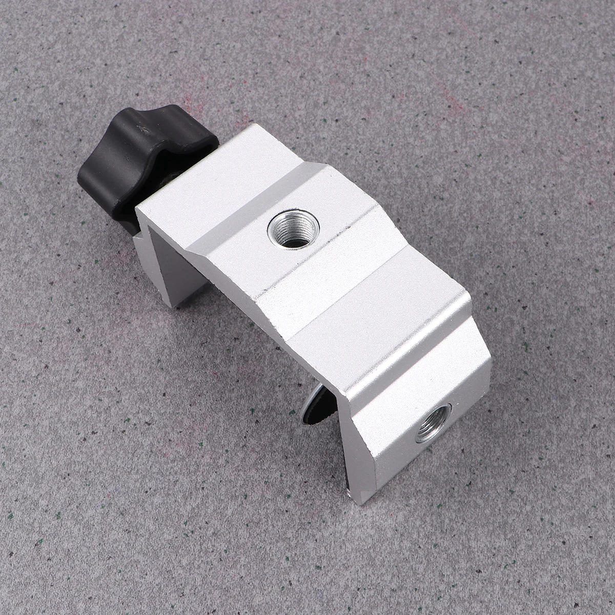 

Multifunctional Electric Iron Rack Universal Arm Durable Alloy Material Simple Station Clips Silver Long Lasting Weld Toolsmetal