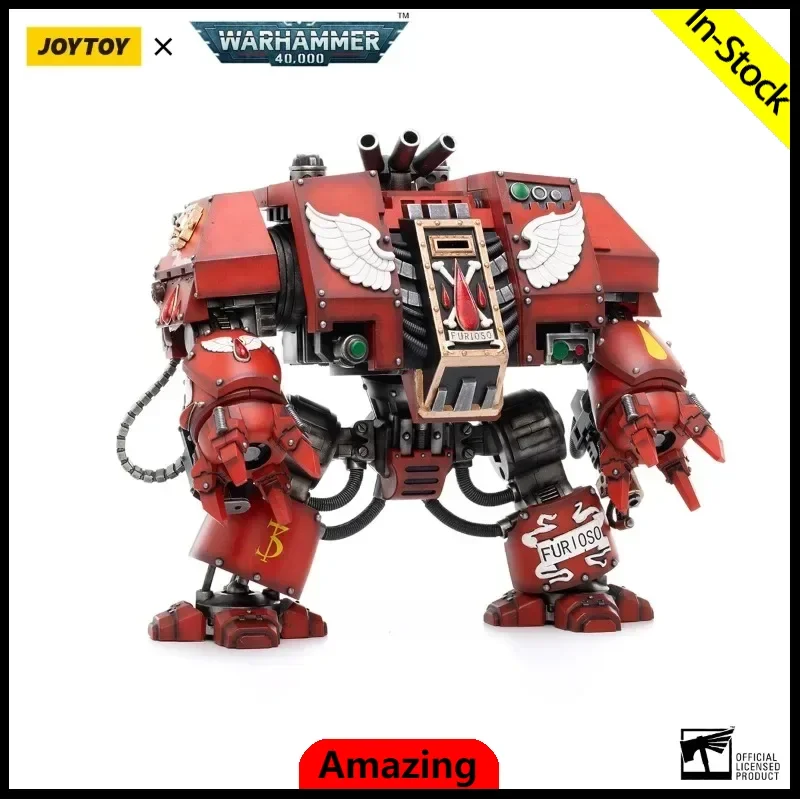 

[In Stock]JOYTOY Warhammer 40K 1/18 Model Blood Angels Furioso Dreadnought Brother Samel Action Figures Toys Gifts Collection