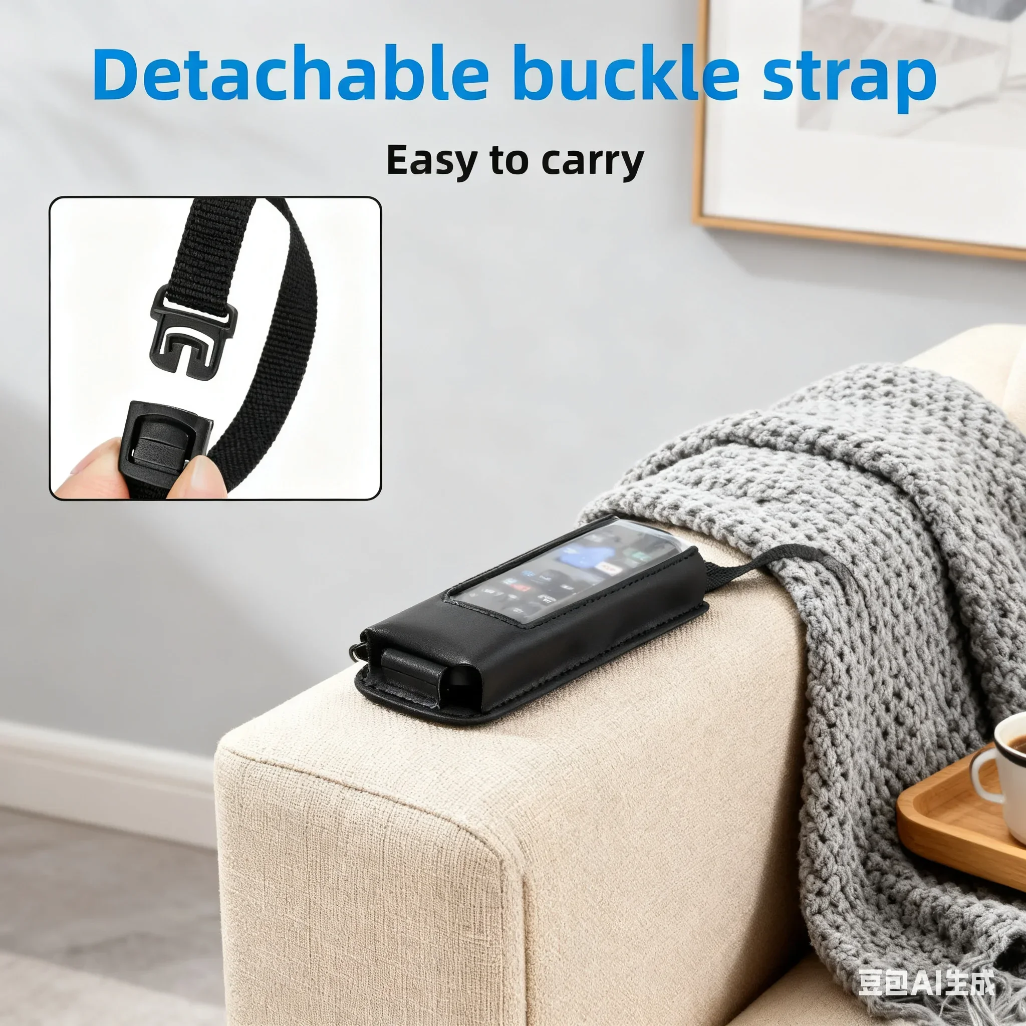 For Roku-Remote Control Protective Case Scratch Resistant Portable PU Dust Protection Cover Soft Shell Remote Control Accessory