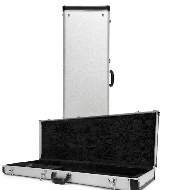 Thickened Hard Shell Electric Guitar Case Shockproof Anti Collision Pressure Resistant Wooden Protective Box Portable Storage