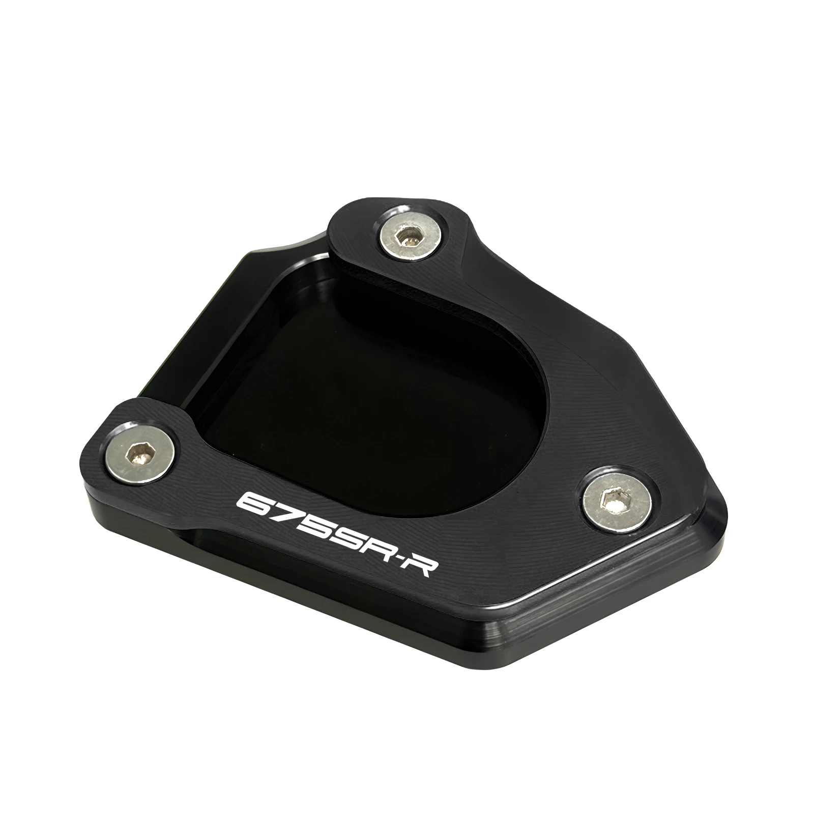 For 675NK 675SR 675SS 675SR-R 675 NK SR SS SR-R 2024 2025 2026 Foot Side Stand Extension Kickstand Enlarger Support Plate Pad image 6