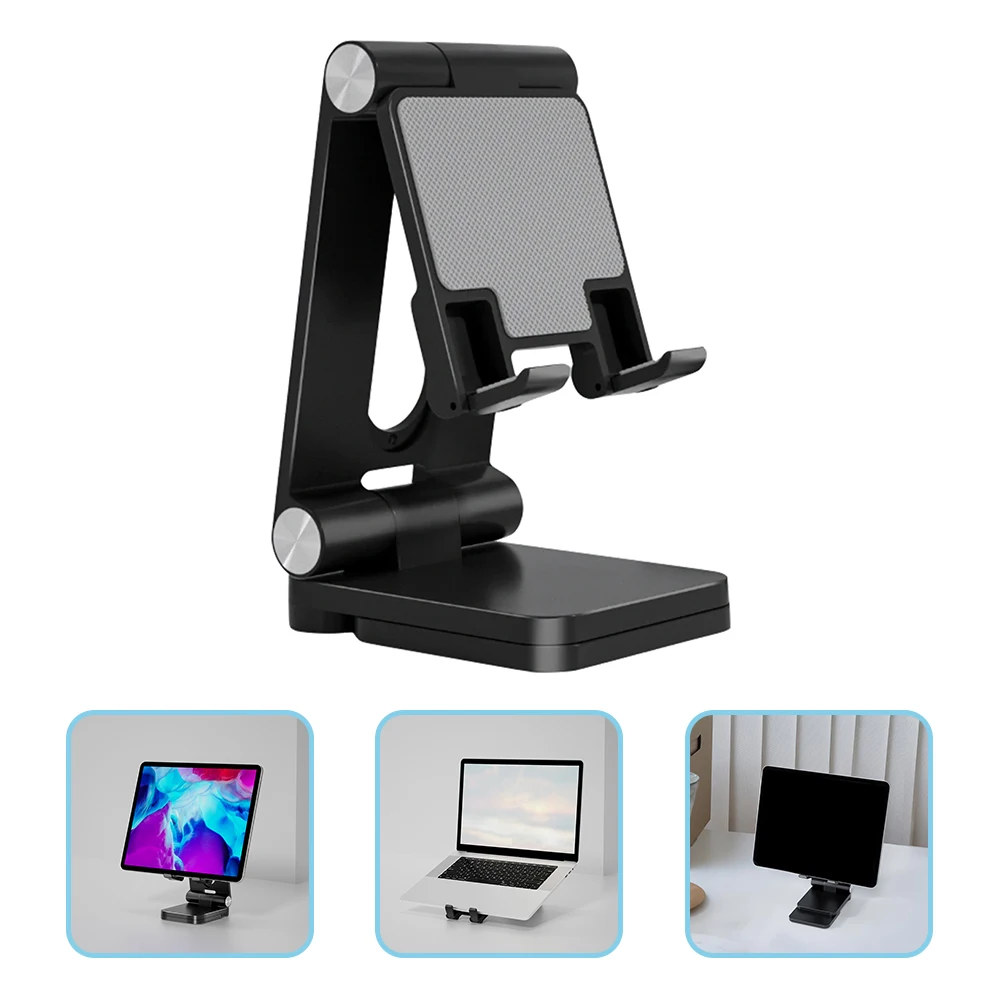 

Folding Mobile Phone Stand Adjustable Desktop Phone Holder Foldable Plastic Support Bracket For Home Office Travel Use Reliable