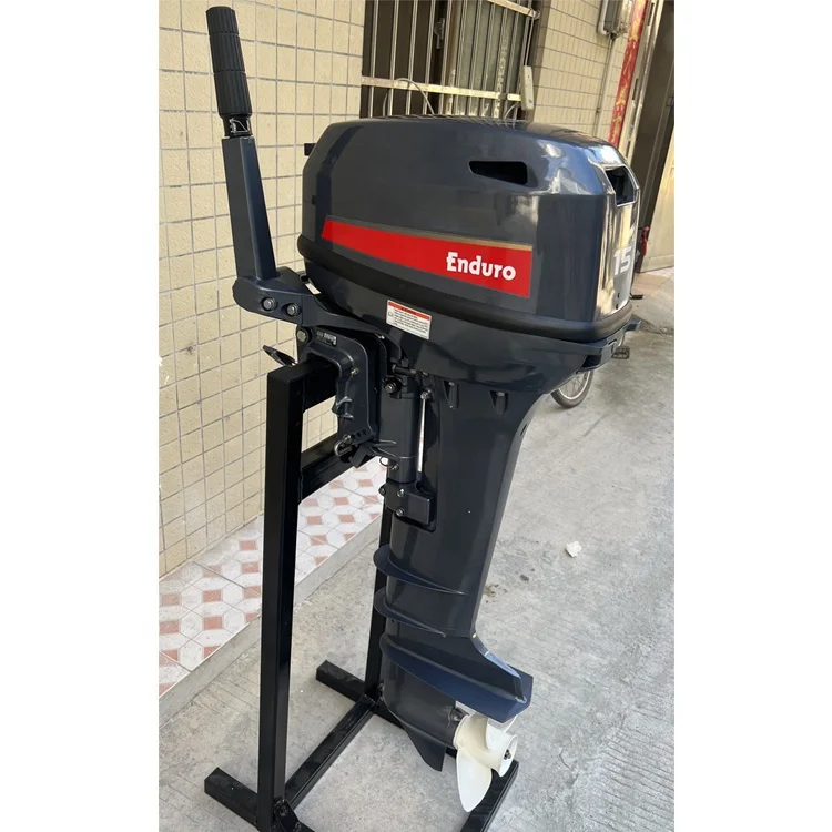 CHINA FACTORY NEW BRAND kerosene 15HP 2 stroke 6B4 endruo boat engine marine outboard engine for yamahaa