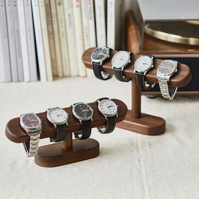 Table Solid Wood Watch Holder Organizer Creative Necklace Watch Stand Display Mechanical Rack Bracelet Necklace Watch Store