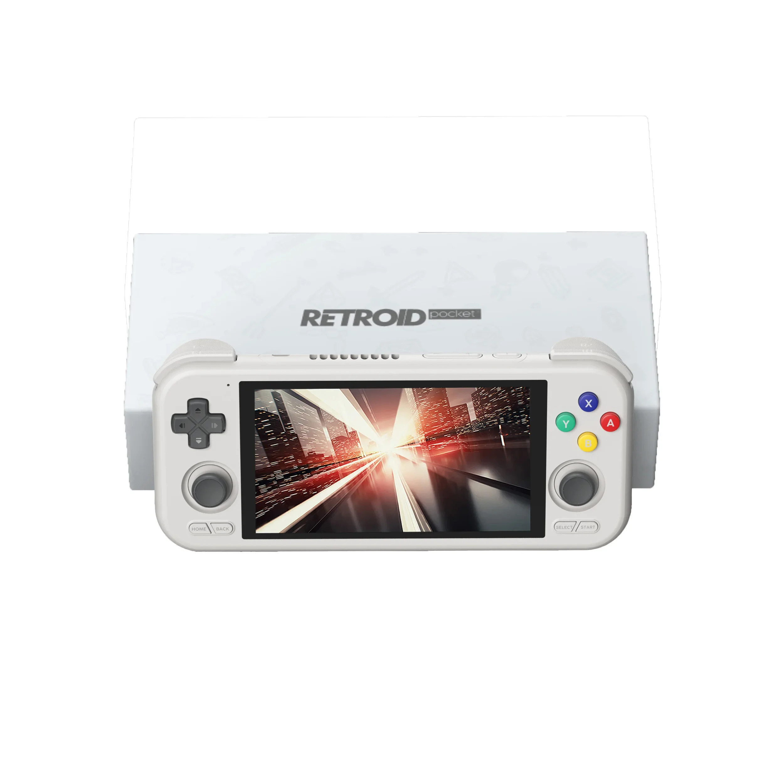 Retroid Pocket RP4 Pro 4.7-Inch Android Handheld Game Console with 8GB Memory Wi-Fi Bluetooth Connectivity Touch Screen Play