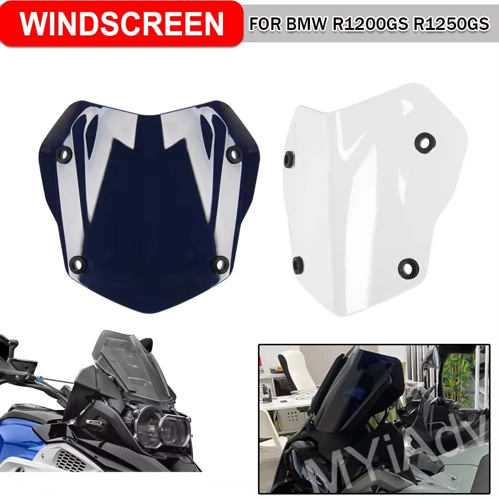 Motorcycle Front Windscreen Deflector Sport Screen Protector For BMW R1250 GS Adventure R1200GS R1250GS Windshield Wind Spoiler
