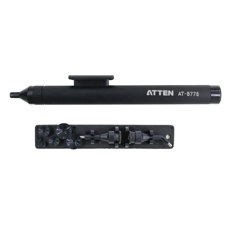 AT-B778 Antistatic Manual Vacuum Suction Pen IC Pickup Tool and Lens Suction Cup Pick Up Pen Sucker with Disc Nozzle